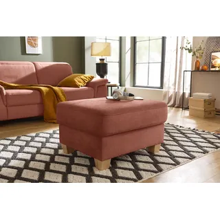 Home Affaire Polsterhocker »Dalia« mit Stauraum, Federkern-Polsterung passend zur "Dalia"-Serie, orange