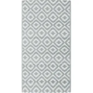 vidaXL Outdoor-Teppich ARAKIL Grau 80x150 cm PP - Grau