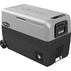 Yeticool TX50 Grey Elektrische Kompressor-Kühlbox, Dual-Zone, App Steuerung per Bluetooth, 12/24 V und 230 V, für Auto, LKW, Boot