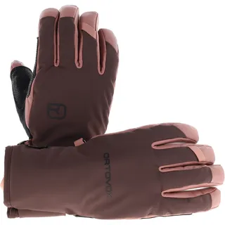 Ortovox Damen Merino Mountain Handschuhe (Größe S, rosa)