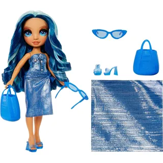 MGA Entertainment Rainbow High Swim & Style Fashion Doll- Skyler Blue