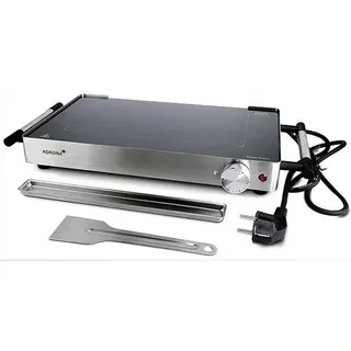 Korona Tischgrill stufenloser Temperaturregler Silber, Schwarz