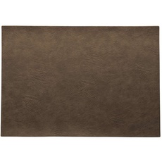 Bild ASA Vegan Leather Tischset, Polyurethane, Nougat, 46 x 33 cm