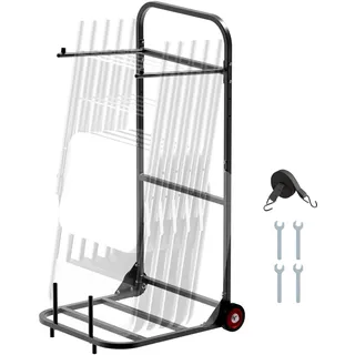 Vevor Stuhlkarre Klappbar 45 kg Tragkraft 10 Stühle 45 x 0 x 0