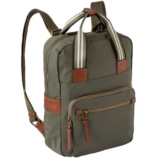 camel active Bari Damen City Rucksack Backpack, 14 L Grün