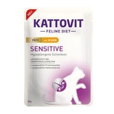 10x85g Pui Sensitive Paté Kattovit Hrană umedă pisici