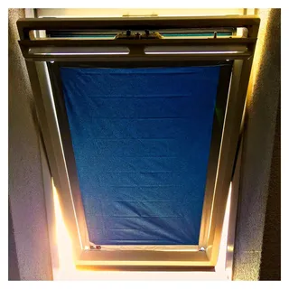 Sonnenschutz für Velux 606 - Dachfenster Rollo Hitzeschutz Verdunkelungsrollo Sonnenrollo - ohne Bohren, Nageln oder Schrauben
