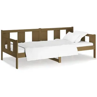 vidaXL Tagesbett Honigbraun Massivholz Kiefer 90x190 cm - Braun