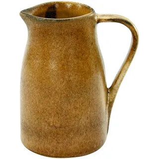 CreaTable Wasserkrug »Sahara«, Kännchen, Karaffe, aus hochwertigem Steinzeug, 0,4 Liter, braun