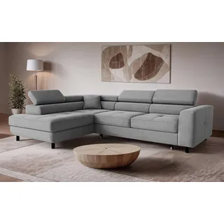 OTTO home »AADEN Schlafsofa 254 cm - OTTO. Verlässliche Qualität.« mit Bettfunktion, Bettkasten, Kopfstützen, rechts/links bestellbar,
