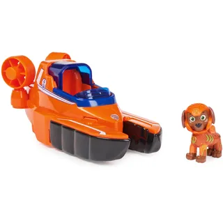 Paw Patrol Spin Master PAW Patrol, Aqua Pups - Basis Fahrzeug Spielzeugauto im Hummer-Design mit Zuma Welpenfigur, Spielzeug geeignet für Kinder ab 3 Jahren