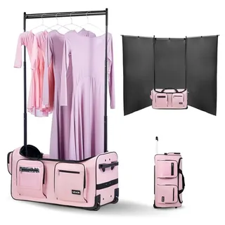 Vevor Tanztasche mit Kleiderständer 736,6 x 0 x 0 Pink