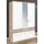 Drehtürenschrank Bremen 136 x 199 x 58 cm Weiß