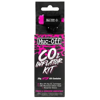 Muc-Off CO2 Pumpe Inflator Kit Fahrradpumpe schwarz
