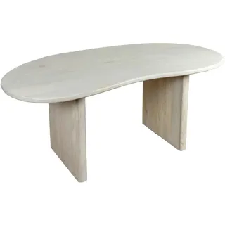 Wohnling Esszimmertisch 90 x 75 x 180 cm weiß