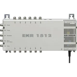 Kathrein EXR 1512 Satelliten-ZF-Verteilsystem-Multischalter (1 Satellit, 12 Teilnehmeranschlüsse, Klasse A)