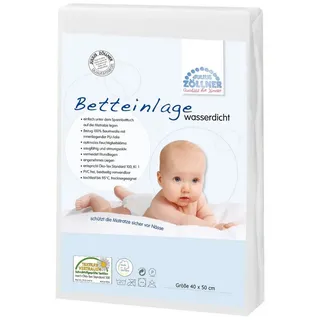 Julius Zöllner Fixleintuch Babybett 40 x 50 cm Weiß