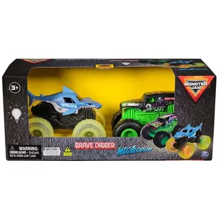 Monster Jam Glowing Light 2 Pack