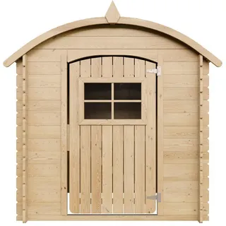 TIMBELA Spielhaus M505-1 Braun