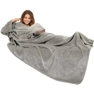 Gözze Premium Kuscheldecke 150 x 240 cm Silber