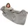 Premium Kuscheldecke 150 x 240 cm Silber