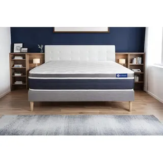 Matratzen- und Lattenrost-Set 80x190 cm - Actiflex Confort - Grau