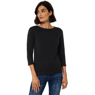 Damen Basic U-Boot Shirt