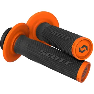 Scott SX II Lock-On Griffe + Cam-Set, schwarz/orange