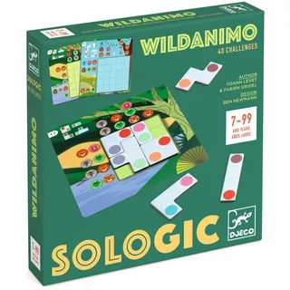 DJECO Taschenspiel Sologic - Wildanimo