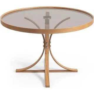 Modern Designer Couchtisch Rund Einrichtung Luxus Tisch Kaffee Wohnzimmer - Beige