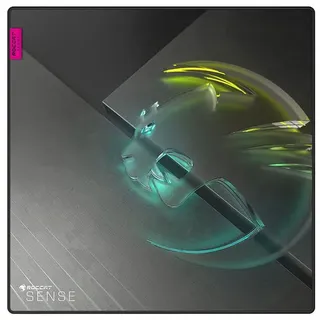 Roccat Sense Icon Mousepad, Square 450x450mm, schwarz/bunt (ROC-13-375)