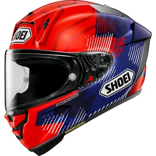 Shoei X-SPR Pro Marquez 8, Integralhelm - Rot/Dunkelblau - L