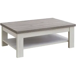 Landscape Couchtisch , Eichefarben, Pinienfarben , Holzwerkstoff , rechteckig , 70x40x110 cm , Wohnzimmer, Wohnzimmertische, Couchtische, Couchtische eckig