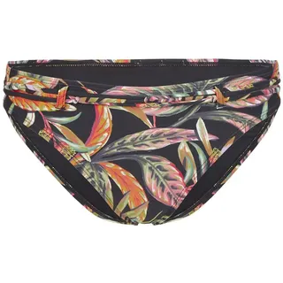 O ́neill Cruz Bikini-höschen - Black Tropical Flower - 36