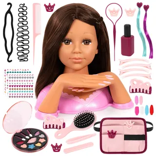 Bayer Design Charlene Magic Nails Frisier- und Schminkkopf (90090AC)