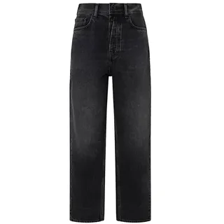 Pepe Jeans für Damen. PL204739XH7 Jeans Barrel Uhw schwarz (25/30), Lässig, Baumwolle, Denim, Nachhaltig