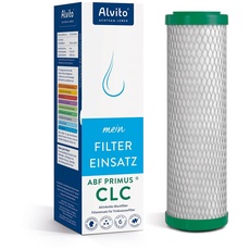 Alvito Filter Filterkartusche Aktivkohlefilter ABF Primus® Duplex® SD/CLC/EM/SD (gelb, blau, grün, rot) | (Primus CLC grün)