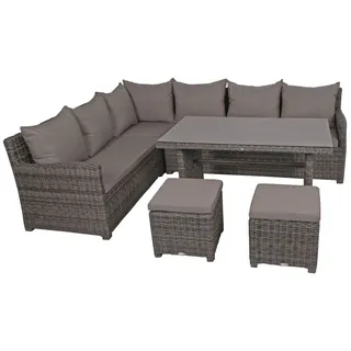 Garden Pleasure Oviedo Loungeset grau