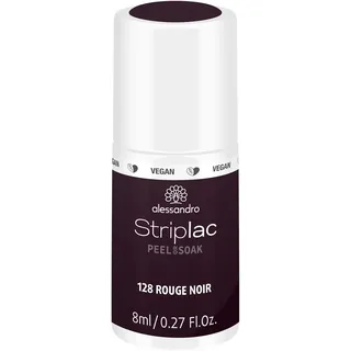 Striplac Peel or Soak 128 rouge noir 8 ml