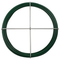 Corderie Italiane®, 006002536 Kunststoff-Eisendraht, Durchmesser 1,0 mm, 25 m, grün