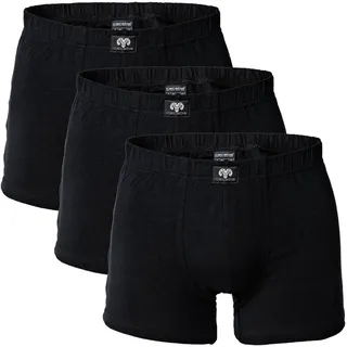 CECEBA Boxershorts 3er Pack schwarz XL