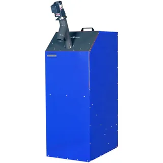 Atmos Platzsparsilo inkl. Förderschnecke 400 Liter - blau für A25 GSP