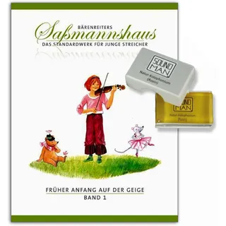 Früher Anfang auf der Geige Band 1 + Kolophonium (Rosin) ISMN 9790006536450 Bärenreiters Saßmannshaus - Das Standardwerk für junge Streicher