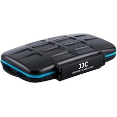 JJC MC NSMSD16 Memory Card Case Schwarz (Kamera Zubehörtasche), Kameratasche, Schwarz