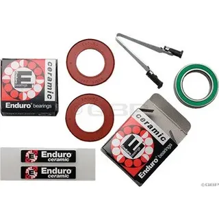 Enduro Bearings CH MR 240737 LLB-Ceramic Hybrid (Radial) 24.07x37x7 Bearings, Metall, One Size