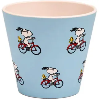 90-ml-Espressobecher – Snoopy-Fahrradmotiv