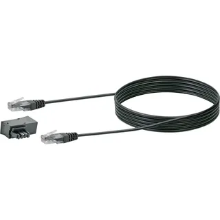 Schwaiger TAE/DSL Steckeradapter mit Modemkabel, Telefon Zubehör