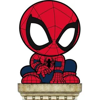 Monogram Spider-man-münze Spider-man Hockt Sparschwein Rot Rot One Size - Rot