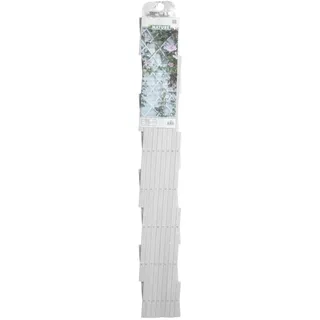 Versele-Laga vidaXL Garten-Rankgitter 100x200 cm PVC Weiß 6040703