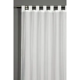 Sehlbach Voile Uni Schlaufen 140 x 235 cm Weiß 1 Stk.